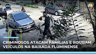 Criminosos armados realizam 3 ataques violentos em menos 30 horas na Baixada Fluminense