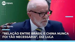 Lula ressalta importância da relação com China após encontro com Xi Jinping | SBT Brasil (12/05/25)