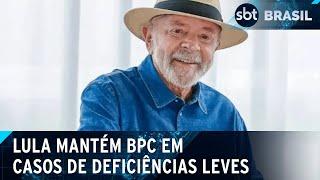 Lula mantém concessão do BPC para pessoas com deficiência leve | SBT Brasil (28/12/24)