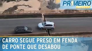 Carro permanece preso em ponte que desabou no Maranhão há um mês | Primeiro Impacto (22/01/25)