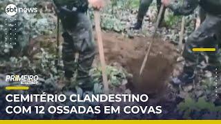 Perícia encontra 12 ossadas em cemitério clandestino na zona sul de SP | #PrimeiroImpacto