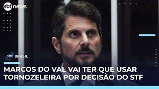 Marcos do Val é alvo da PF e vai ter que usar tornozeleira eletrônica | #SBTBrasil