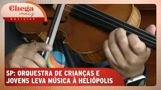 Orquestra de Heliópolis vai ganhar sala de concerto de alto padrão | Chega Mais Notícias (28/11/24)