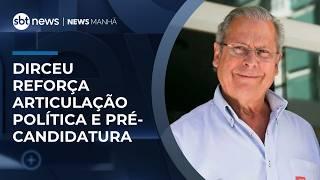 Aos 80 anos, Dirceu reforça articulação política e pré-candidatura a deputado federal | #NewsManhã