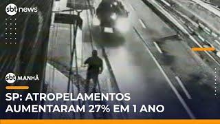 Caminhos fatais: Uma pessoa morre no trânsito a cada 3 horas em SP | #SBTManhã