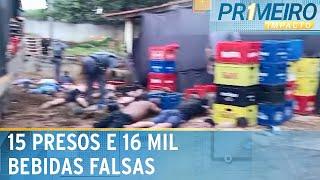 Polícia prende quadrilha que adulterava garrafas de cerveja | Primeiro Impacto (14/03/25)