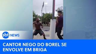 Nego do Borel se envolve em briga de rua no Rio de Janeiro | #SBTNews (25/11/24)