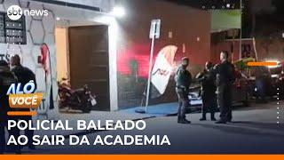 Policial civil reage a assalto, mata criminoso e acaba baleado em SP | #AloVoce