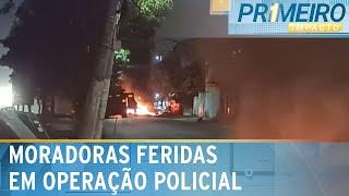 Manifestação contra ação policial deixa duas mulheres feridas no RJ | Primeiro Impacto (26/06/24)