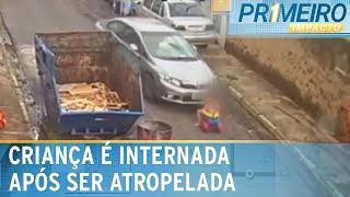 Criança é atropelada enquanto brincava na rua em Campinas (SP) | Primeiro Impacto (22/11/24)