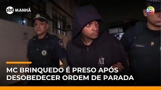 MC Brinquedo é detido após perseguição policial por ruas de SP | #SBTManhã