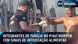 Homem e bebê morrem intoxicados após receberem doação de alimentos no Piauí | SBT Brasil (02/01/25)