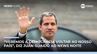 News Noite recebe Juan Guaidó, opositor de Nicolás Maduro | #NewsNoi