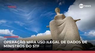 Polícia Federal mira organização que usava dados sensíveis de ministros do STF  | #RadarNews