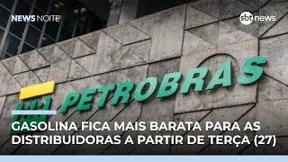 Petrobras reduz preço da gasolina para distribuidoras | #NewsNoite