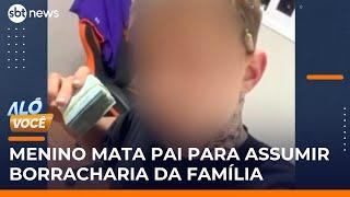 Adolescente mata o pai e enterra corpo para assumir borracharia da família | #AloVoce