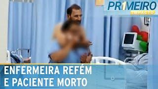 Homem em surto é morto pela PM após fazer enfermeira refém em Goiás | Primeiro Impacto (20/01/25)