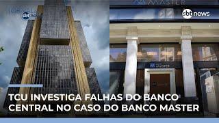 TCU determina inspeção urgente no Banco Central sobre liquidação do Banco Master | #JornalSBTNews