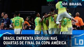 Seleção brasileira e Uruguai se enfrentam neste sábado (6) | SBT Brasil (06/07/24)