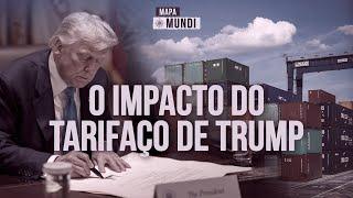 🗺️ Mapa Mundi | Trump pressiona Brasil com maior tarifa do mundo e mira Moraes com lei