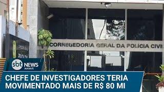 Chefe de investigadores movimenta R$ 80 milhões em revenda de drogas | #SBTNews Manhã (05/02/25)