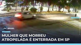 Motorista que matou mulher atropelada em SP é preso por homicídio doloso | #SBTBrasil 