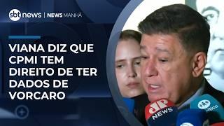 Presidente da CPMI do INSS aciona PF por dados de Vorcaro e nega vazamentos | #NewsManhã