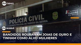Suspeitos da "Gangue da Aliança" são presos com joias escondidas nas meias | #SBTManhã