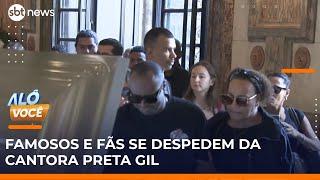 Último adeus a Preta Gil reúne fãs, família e famosos no Theatro Municipal do Rio | #AloVoce
