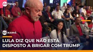 ▶️ SBT Manhã | Lula diz que Brasil quer negociar tarifaço com EUA em condições de igualdade