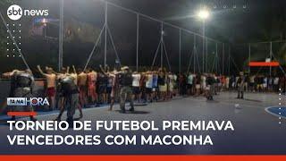 "Futconha": PM interrompe partida de futebol com prêmio em drogas | Tá na Hora (16/05/25)