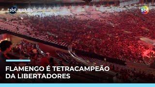 Flafest reúne milhares de torcedores no Maracanã após título do Flamengo | #SBTBrasil
