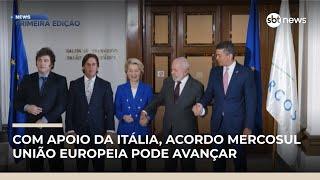 Com apoio da Itália, acordo Mercosul União Europeia pode avançar | #NewsPrimeiraEdição