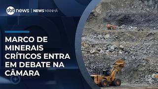 PT pede mais tempo para votar marco de minerais críticos | #NewsManhã