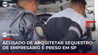 Suspeito de planejar sequestro de empresário no interior de SP é preso | #SBTNotícias
