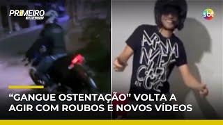 Roubos de motos e ostentação nas redes: gangue volta a agir na Grande SP | #PrimeiroImpacto