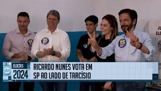 Ricardo Nunes (MDB) vota na zona sul de São Paulo | SBT nas Eleições 2024