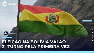 Bolívia terá 2° turno presidencial e sem candidato da esquerda | #SBTBrasil 