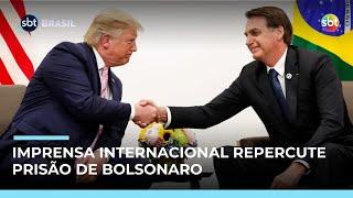 Prisão de Bolsonaro repercute pelo mundo; Trump diz que medida “é uma pena”