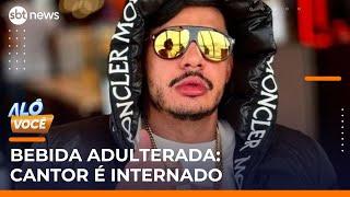 Rapper Hungria é internado após suspeita de ingerir bebida adulterada em Brasília | #AloVoce
