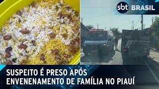 Padrasto é preso suspeito de envenenar família no Piauí; 4 pessoas morreram | SBT Brasil (08/01/25)