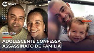 Adolescente suspeito de matar pais e irmão é apreendido em Itaperuna (RJ) | #TanaHora