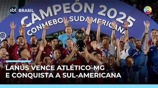 Lanús vence Atlético-MG nos pênaltis e conquista a Sul-Americana 
