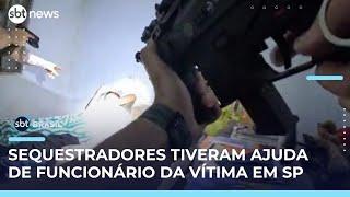 Cinco suspeitos de sequestro de empresário são presos em São Paulo | #SBTBrasil 