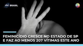 Estado de SP registra recorde de 207 feminicídios em 2025 e alerta autoridades 