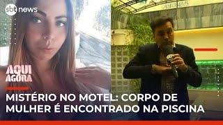 Geraldo Luís entra na suíte em que jovem foi encontrada morta dentro de piscina em SP | #AquiAgora
