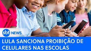 Lula sanciona proibição de celulares nas escolas