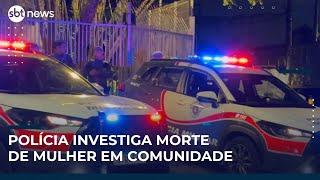 Mulher é encontrada morta dentro de casa em comunidade em São Paulo | #SBTNews (16/05/25)