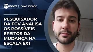 Fim da escala 6x1: proposta pode aumentar produtividade, mas traz riscos ao emprego | #NewsSábado