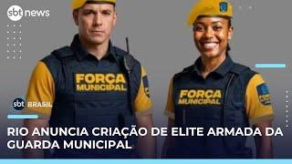 Prefeitura do Rio de Janeiro lança elite armada da Guarda Municipal | SBT Brasil (06/06/25)